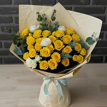 Букет цветов из:  Розы в Алхастах