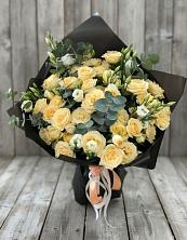 Букет цветов из:  Розы и Лизиантусы в Алхастах