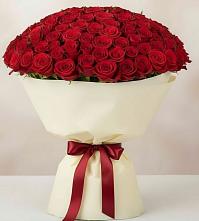 Букет 101 Красная роза Милано #REPLACE_PRED# Алхастах