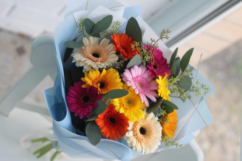 Букет цветов из: Герберы в Алхастах