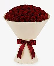 Букет 101 Бордовая роза Блэк Бакарра #REPLACE_PRED# Алхастах