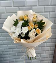 Букет цветов из:  Розы и Хризантемы в Алхастах