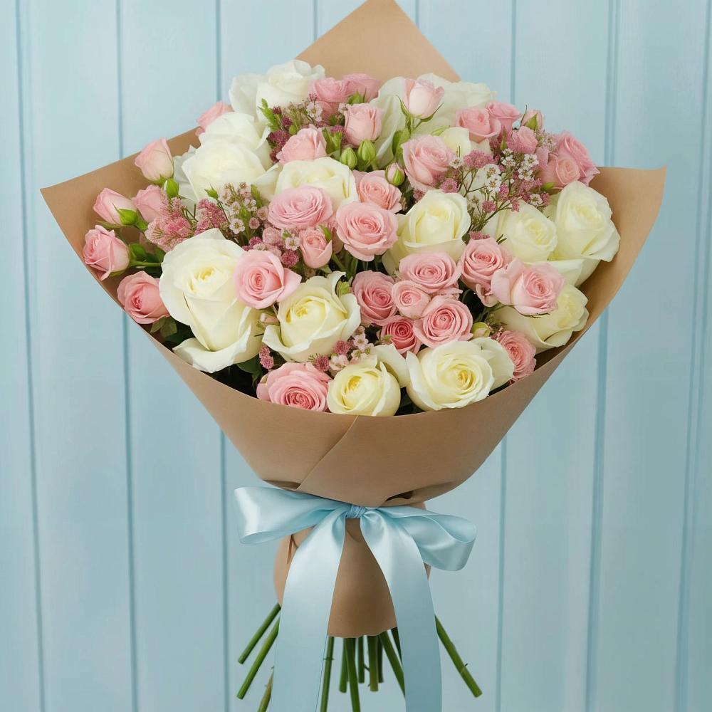 Букет цветов из: Розы в Алхастах