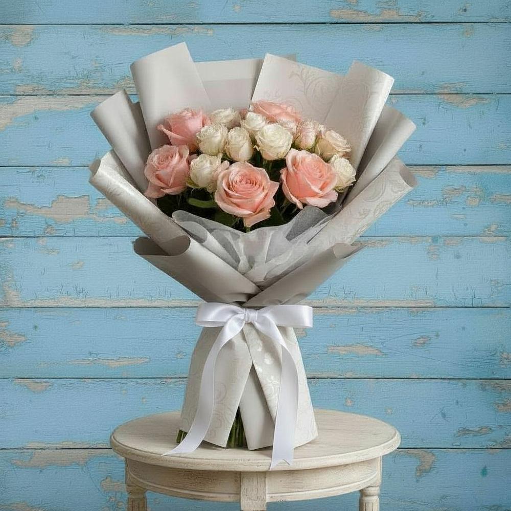 Букет цветов из: Розы в Алхастах