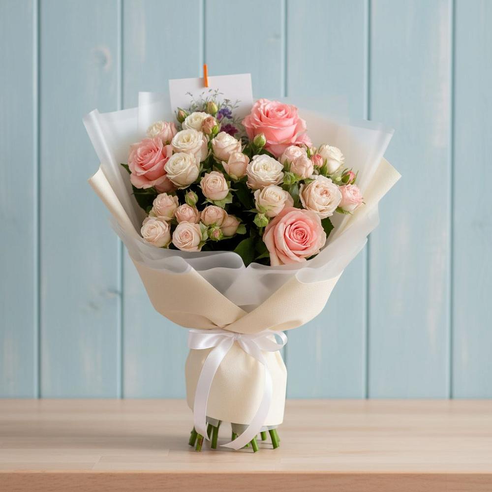 Букет цветов из: Розы в Алхастах