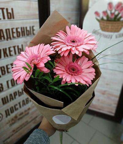 Букет цветов из: Герберы в Алхастах