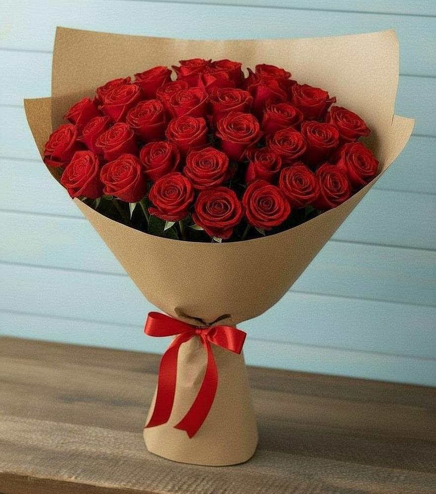 Букет Красные розы Милано в Алхастах