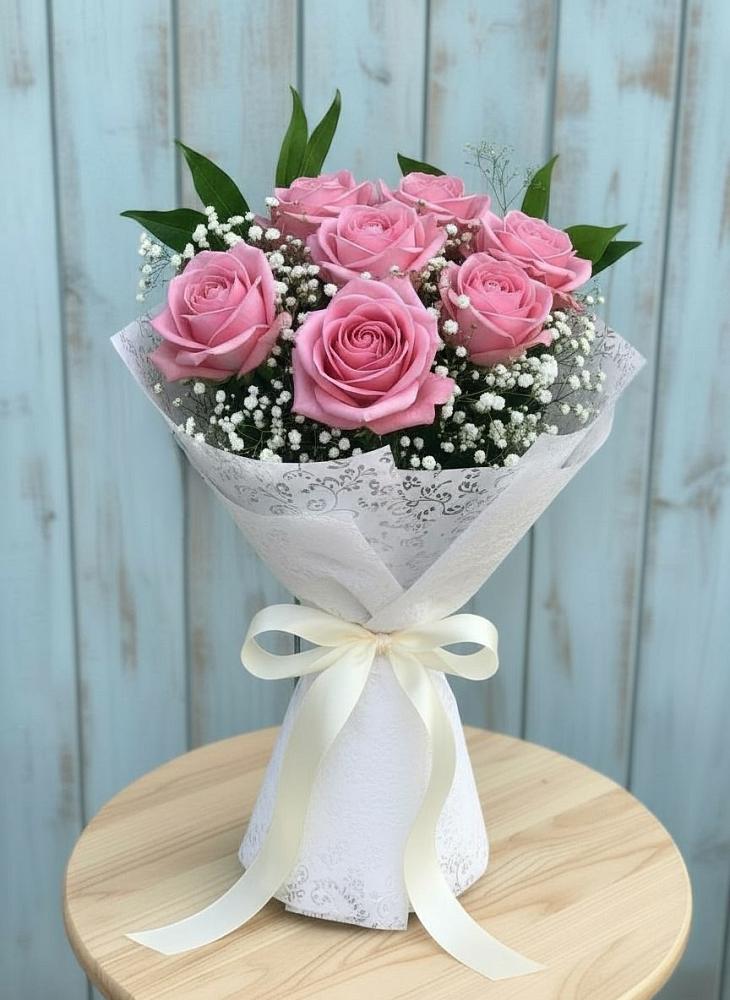 Букет цветов из: Розы в Алхастах