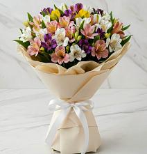 Букет цветов из:  Альстромерии #REPLACE_PRED# Алхастах
