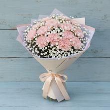 Букет цветов из:  Гвоздики в Алхастах