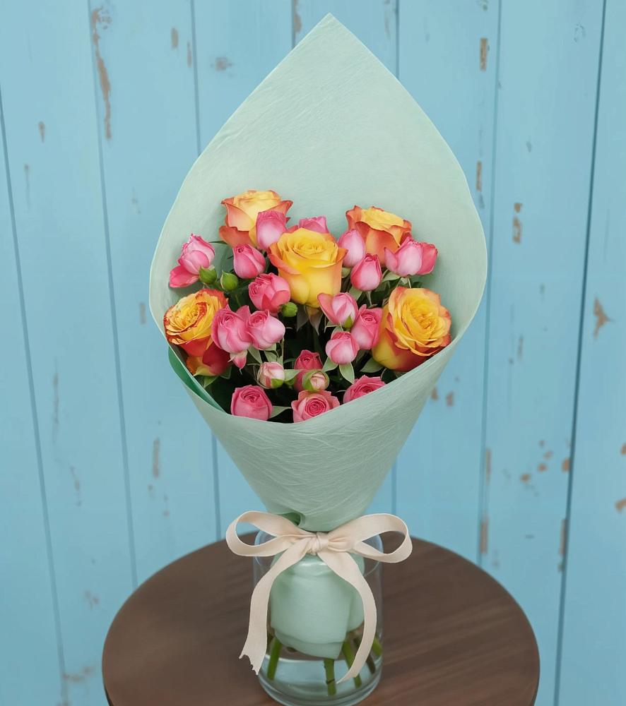 Букет цветов из: Розы в Алхастах