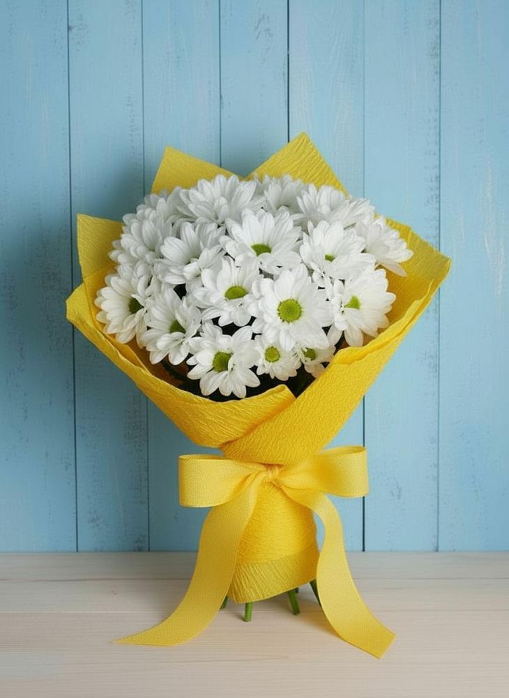 Букет цветов из: Хризантемы в Алхастах