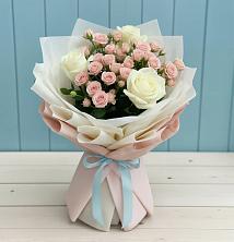 Букет цветов из:  Розы в Алхастах