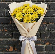 Букет цветов из:  Хризантемы #REPLACE_PRED# Алхастах