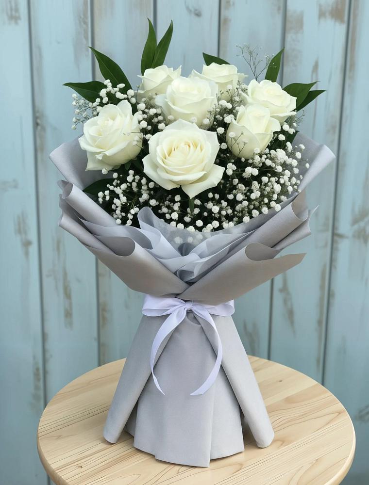 Букет цветов из: Розы в Алхастах