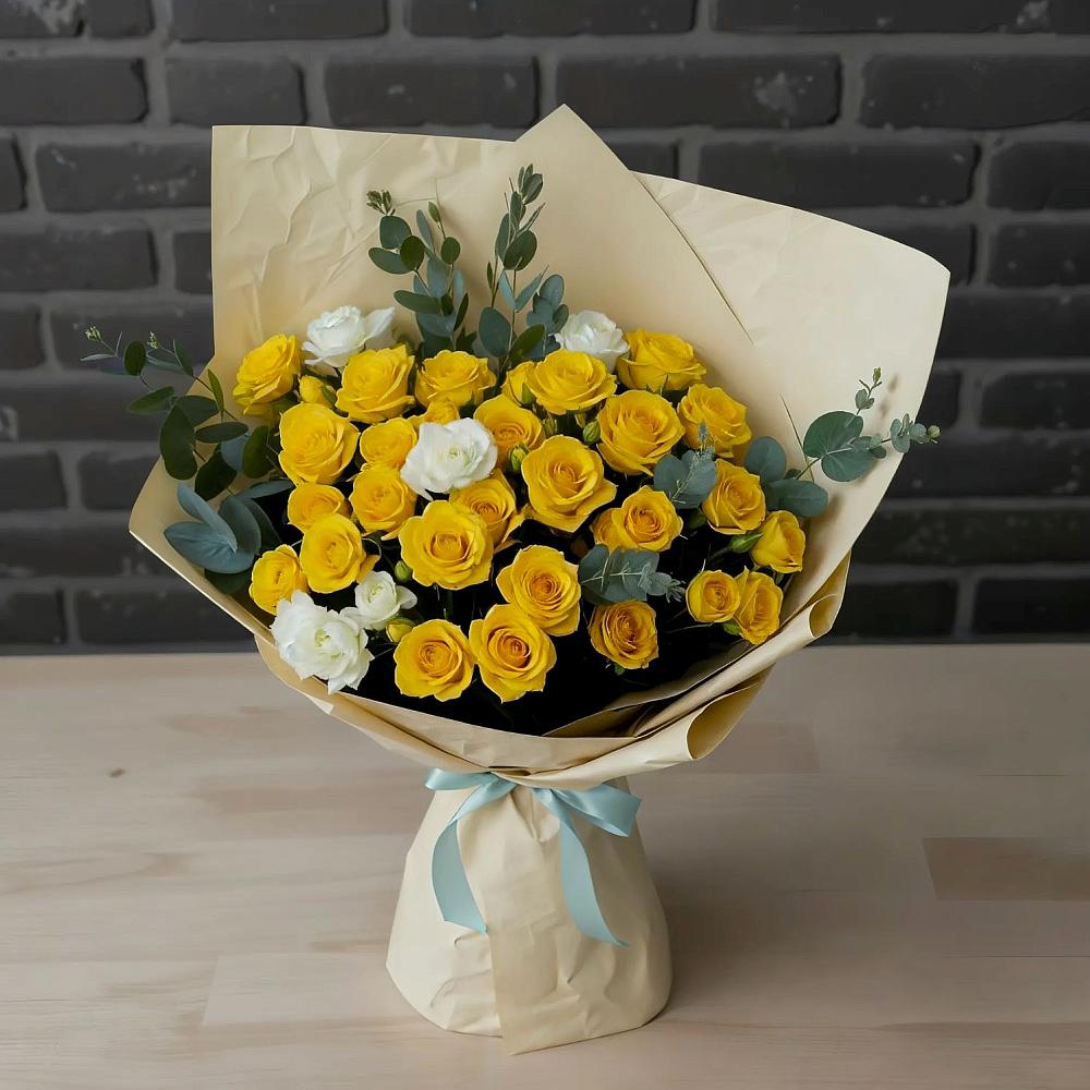 Букет цветов из: Розы в Алхастах