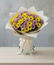 Букет цветов из:  Хризантемы в Алхастах