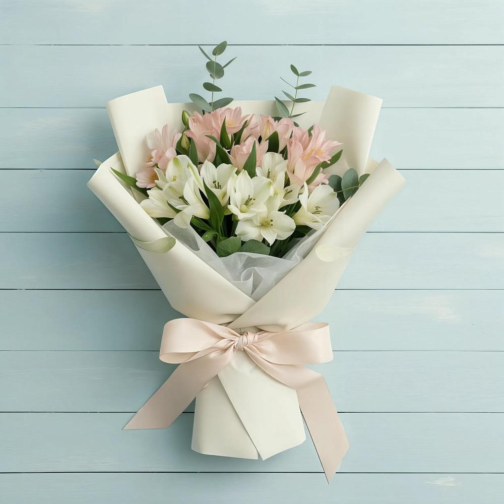 Букет цветов из: Альстромерии в Алхастах