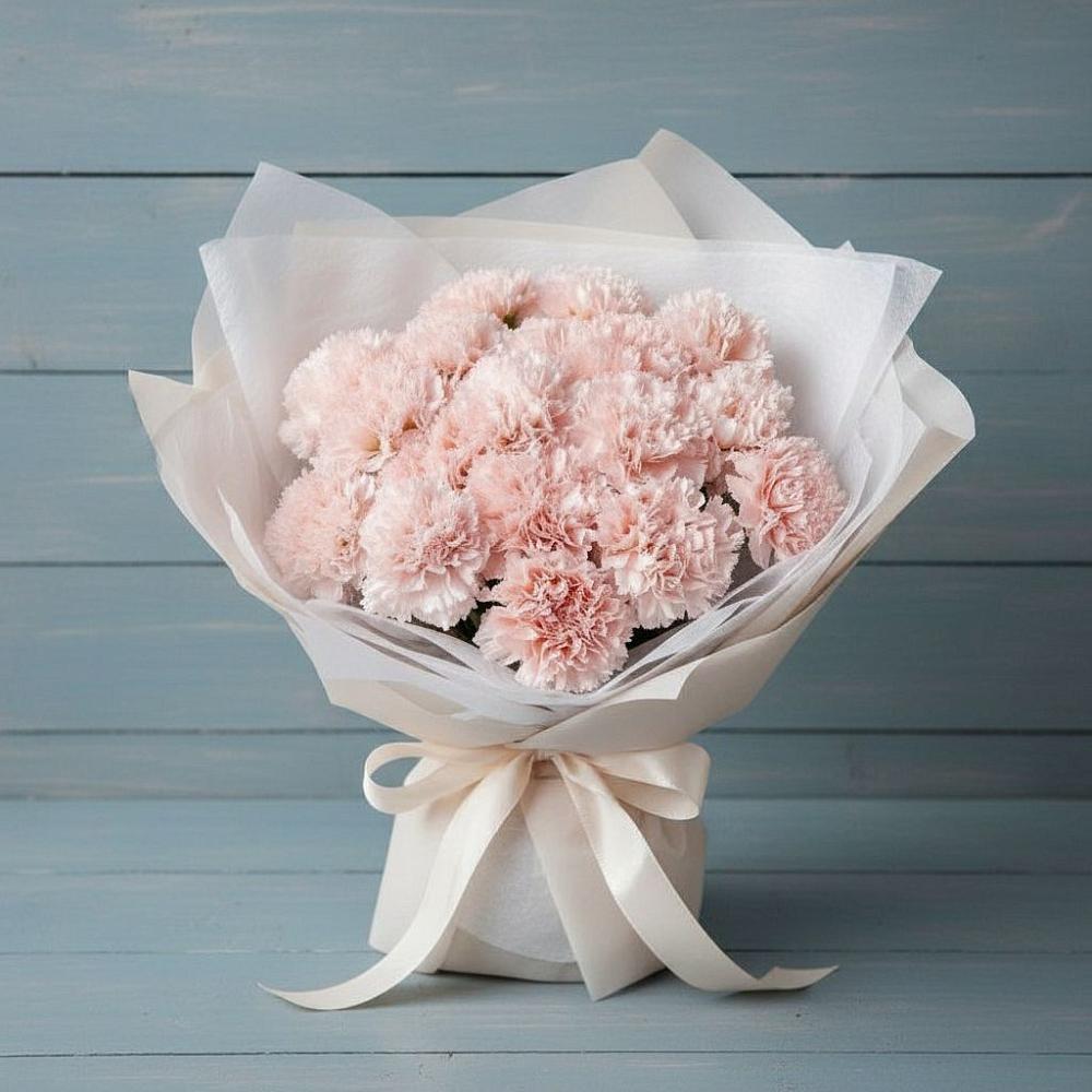 Букет цветов из: Гвоздики в Алхастах